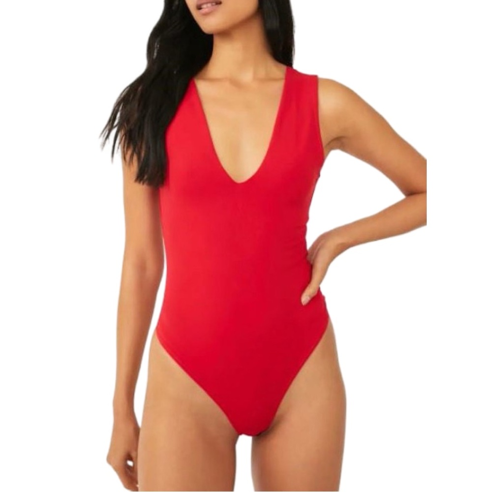 NWT Free People Women's Intimately Keep It Sleek Bodysuit